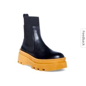 STEVE MADDEN SYLAR PLATFORM CHELSEA BOOT